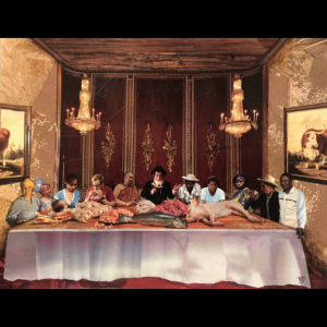 "Untitled" (The Last Supper) -signed/numbered print