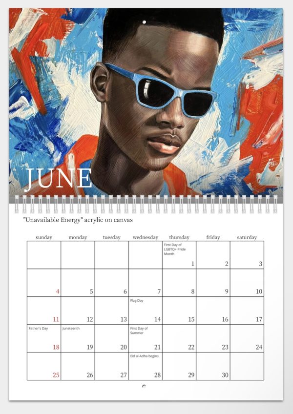 Rachel Dolezal Art Calendar 2023 June