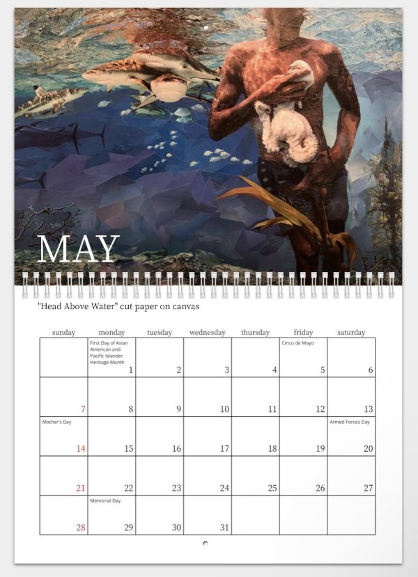 Rachel Dolezal Art Calendar 2023 May