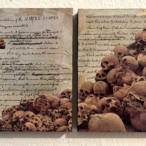 Processing History - ORIGINAL Cut Paper Collage