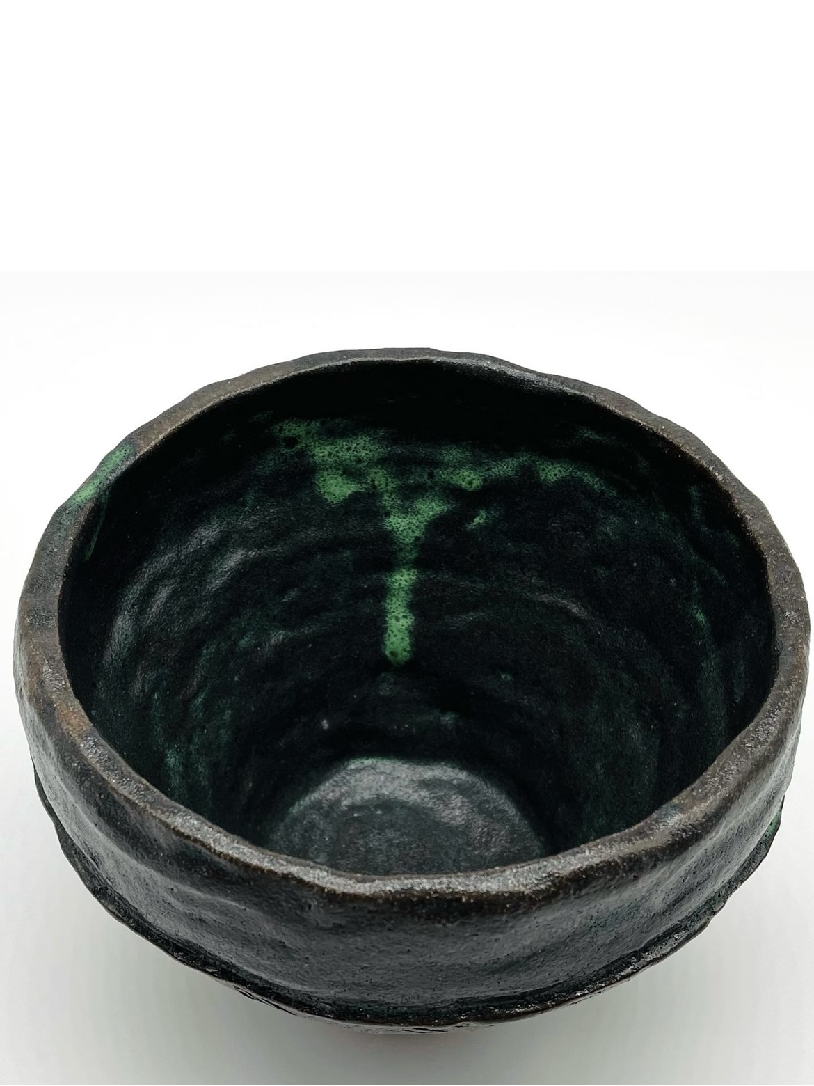 Amador clay with Emerald green glaze 7" x 7" x 5" | $150 Click for full view
