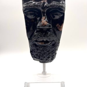 Face of a Man – Original Sculpture by Rachel Dolezal